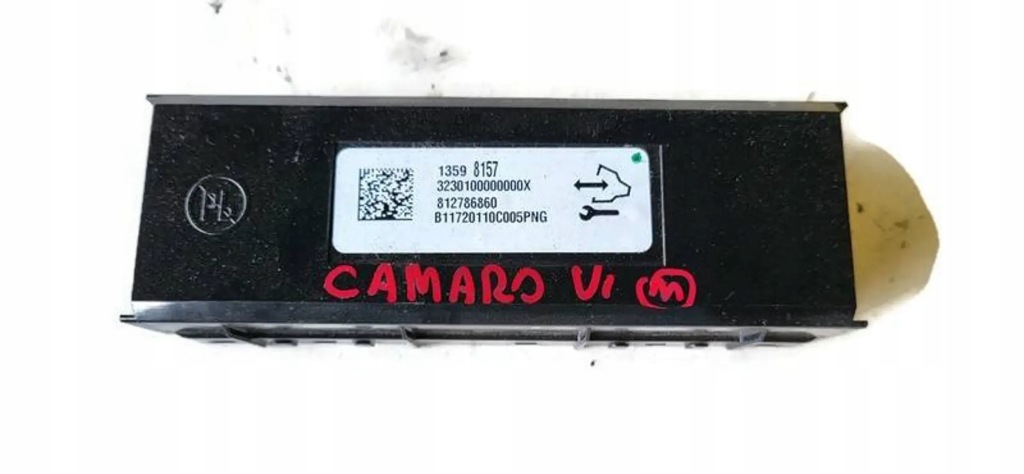 фото №1, Chevrolet camaro 17r модуль кондиционера 13598157