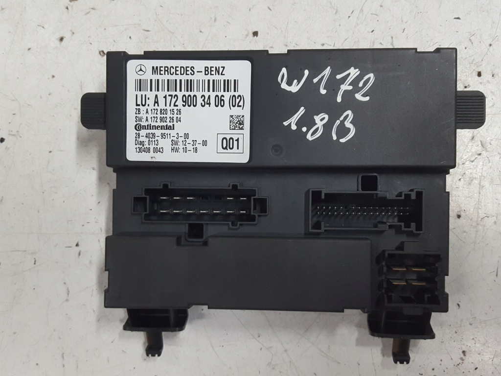 фото №1, Mercedes slk r172 w172 11-19r модуль блок керування радіо a1729003406