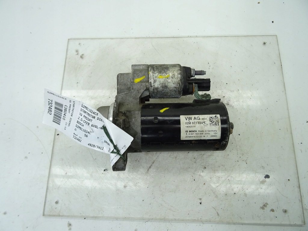 фото №1, Vw passat b7 стартер 02m911024c .