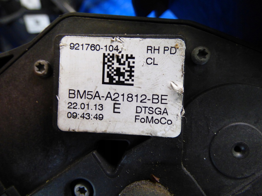 фото №5, Замок дверь правый перед 4-pin europa focus mk3