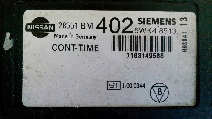 фото №8, Модуль комфорту nissan almera n16 5wk48513