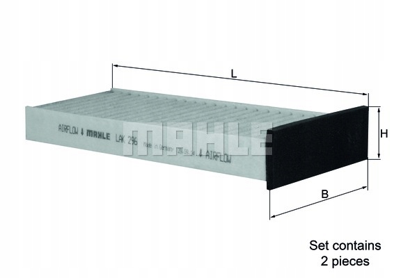 фото №5, Набір фільтрів вугільний knecht mitsubishi carisma