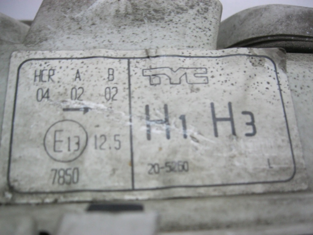 фото №7, Лампа перед ліва mercedes w202 93-