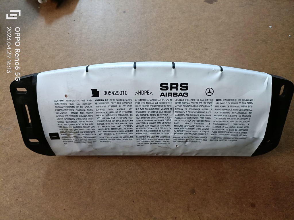 фото №1, Подушка подушка безпеки пасажира mercedes w207 a2078603902