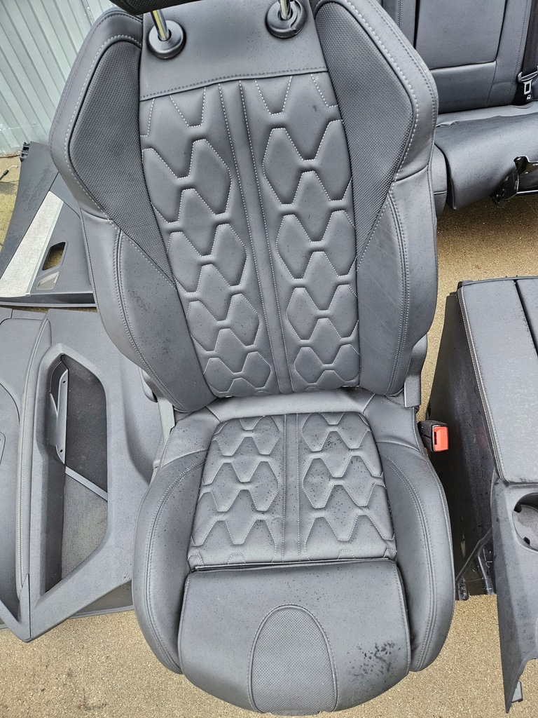 фото №13, Peugeot 3008 ii lift gt комплект сидений сиденья кожа простроченная идеальное состояние