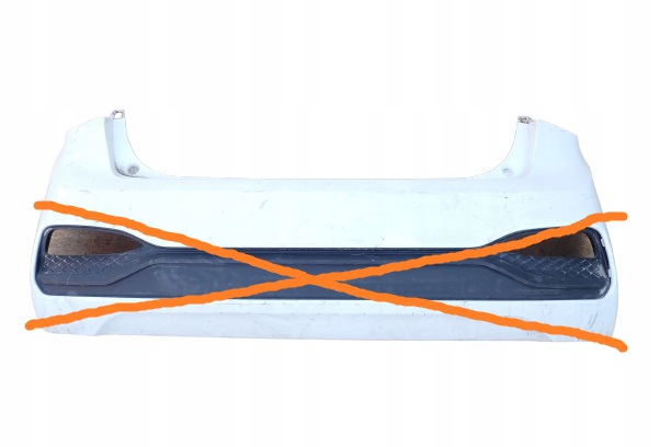 фото №10, Hyundai i20 lift 2018 бампер задня задній