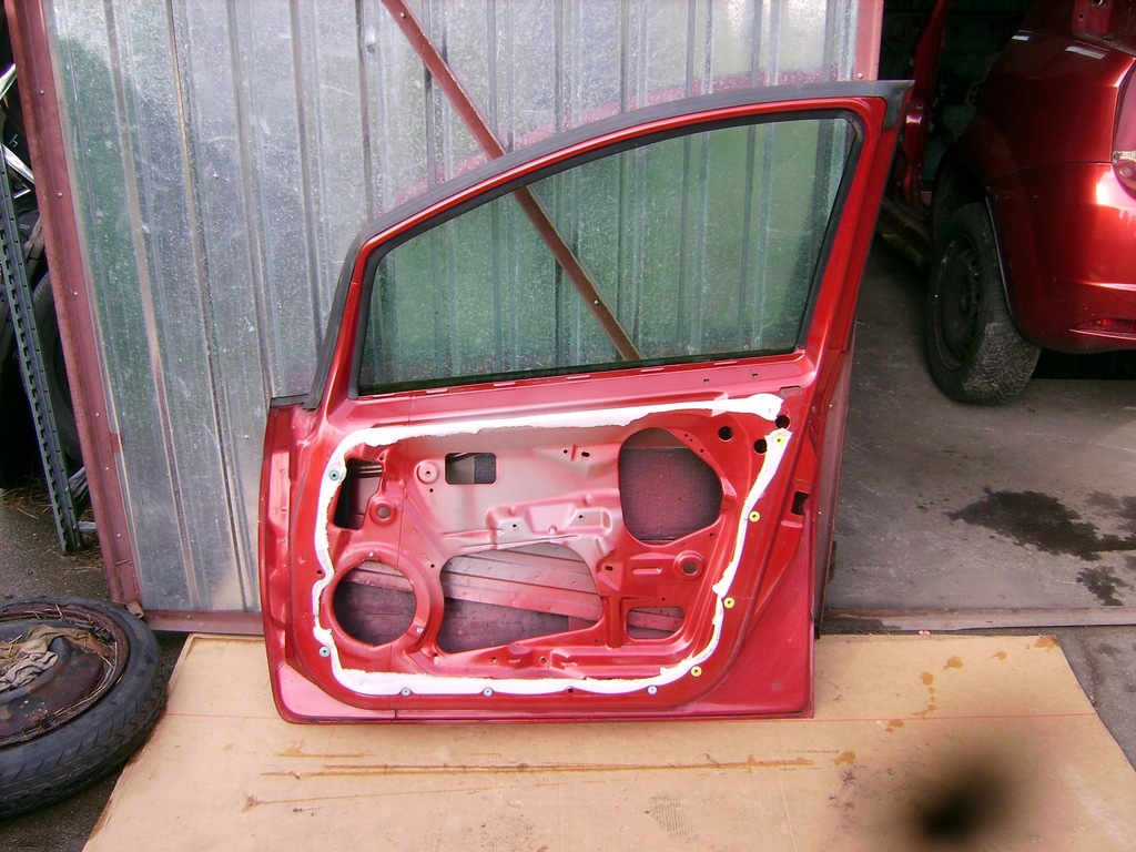 фото №14, Дверь стекло правый перед fiat grande punto 5 дверь 1.4b europa 163/b