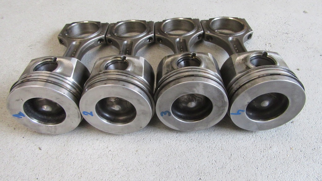 фото №9, Блок двигателя поршни шатунные шатуны bmw 520 320 f 10 , f 30 x1 kod n47d20c