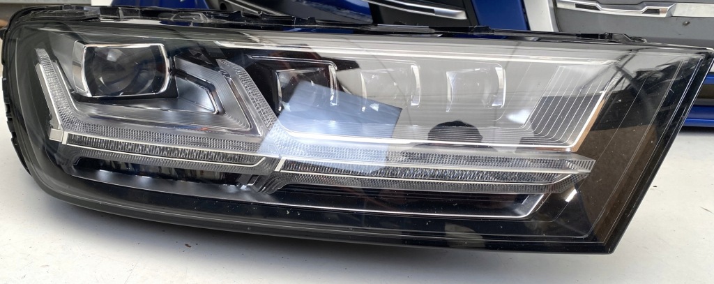 Audi sq7 4m 2017- бампер капот фари matrix крила ly5q 135098 km Недорого