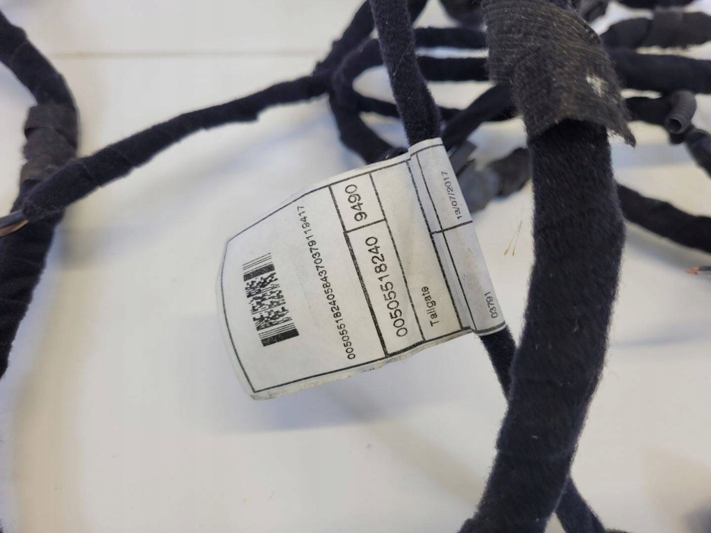 фото №6, Жгут электропроводка крышки багажника alfa romeo stelvio 2017 00505518240