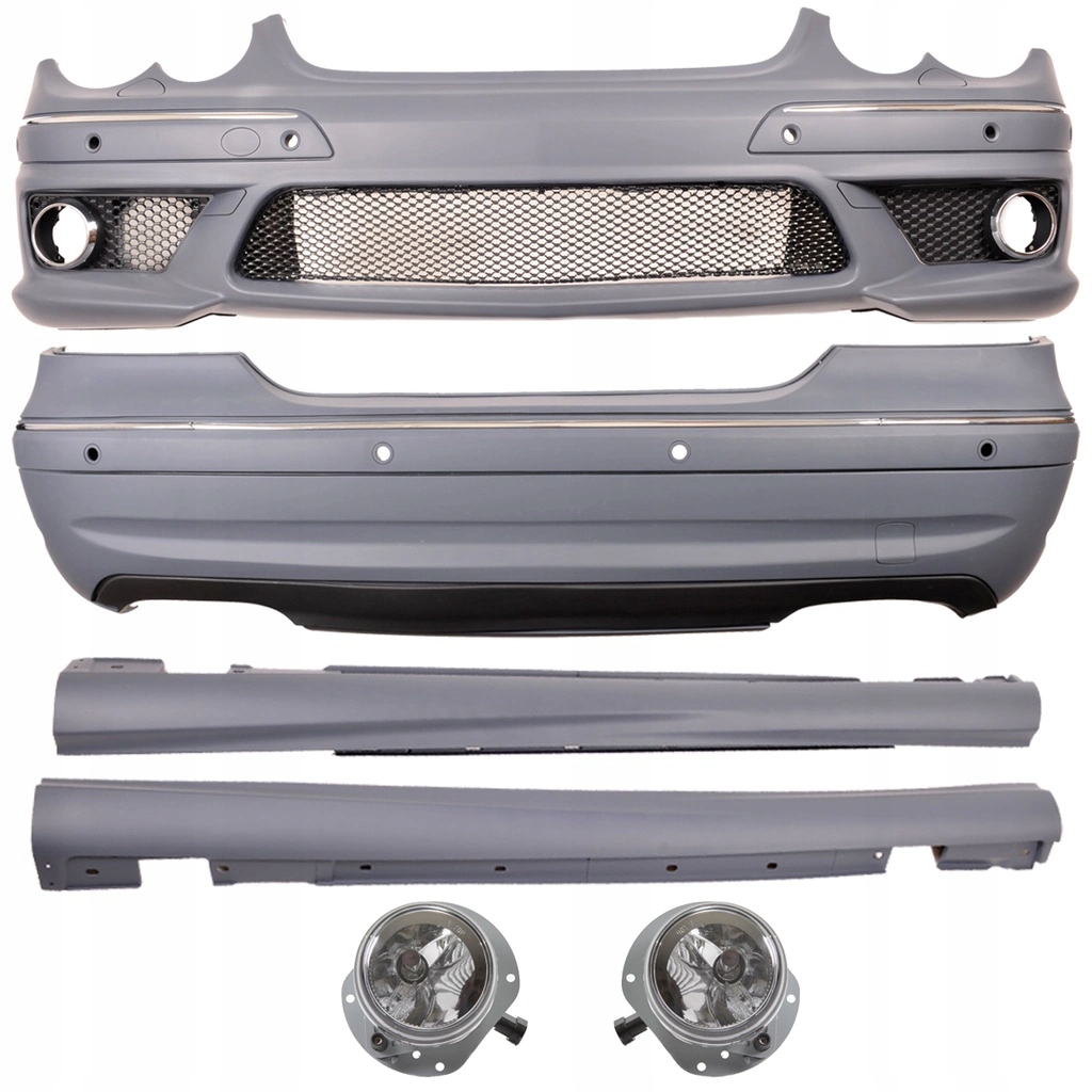 фото №1, Bodykit do mercedes clk a209 kabriolet 2002 - 2009 стиль amg