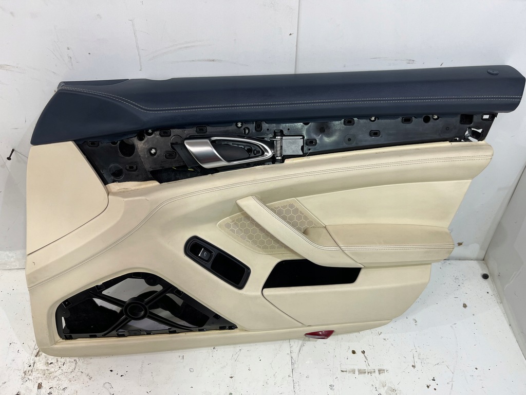 фото №1, Обшивка двері правий перед panamera 970 granat-beż