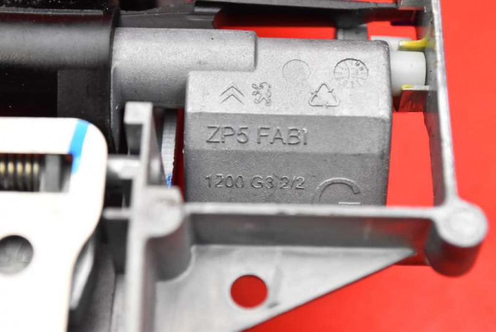 фото №7, Ручка двері розсувних права czarna 9680503580 citroen berlingo ii 08-18