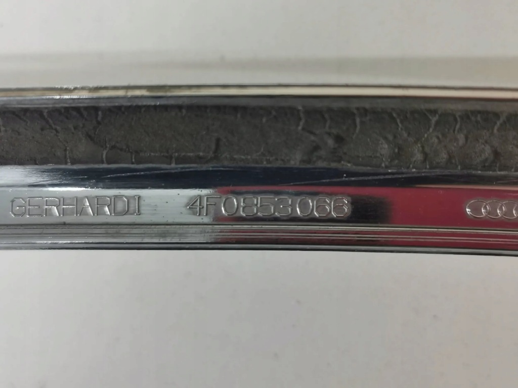 Молдинг, хром бампера передний audi a-6 c6 4f przed lift правая 897. Киев