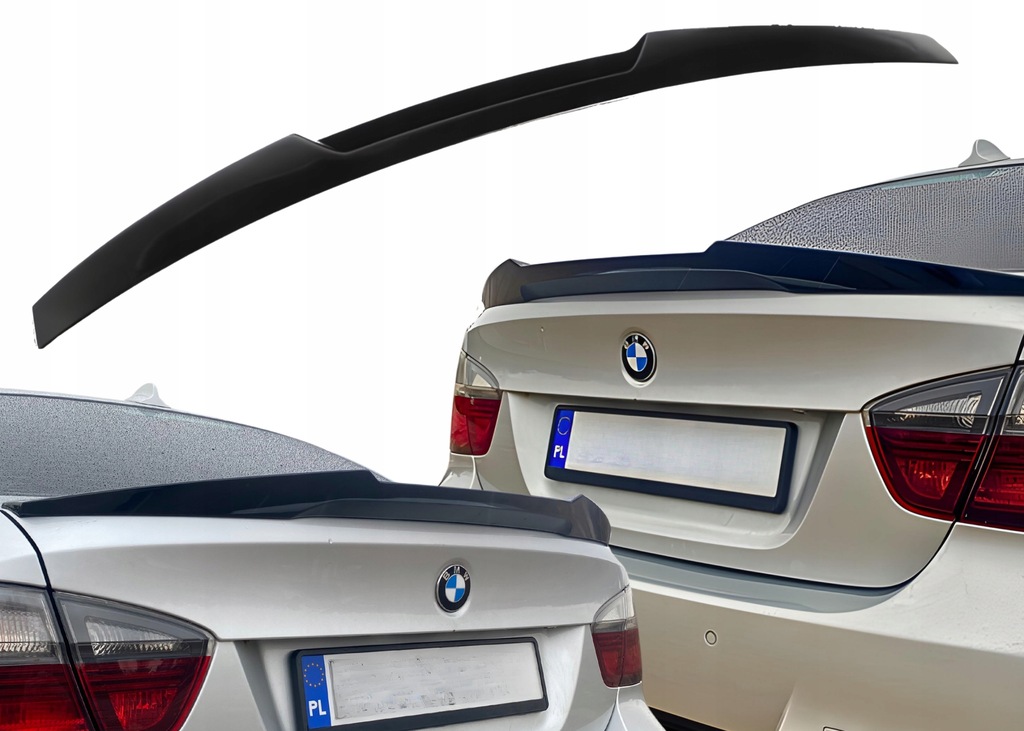 фото №16, Bmw 3 e90 спойлер спойлер m4 czarna abs спойлер задній даховий na кришка задня m3