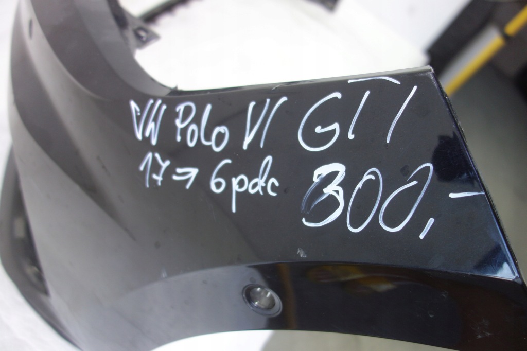 фото №10, Бампер перед передний vw polo 6 vi gti 17- 6pdc 2g0807221j