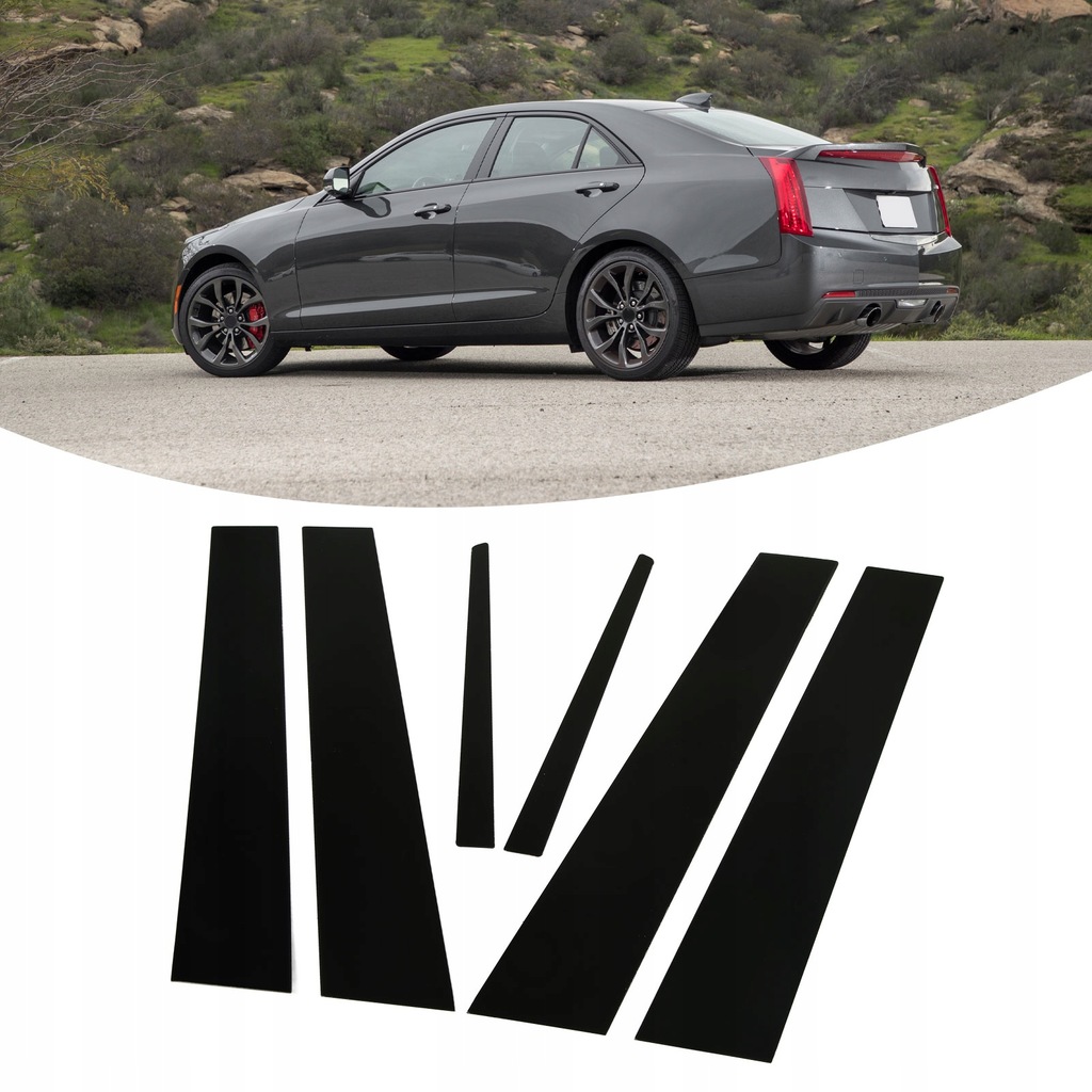 фото №12, Szt. двері вікно блок двигуна блок двигуна оздоблення блискучий чорний стійка