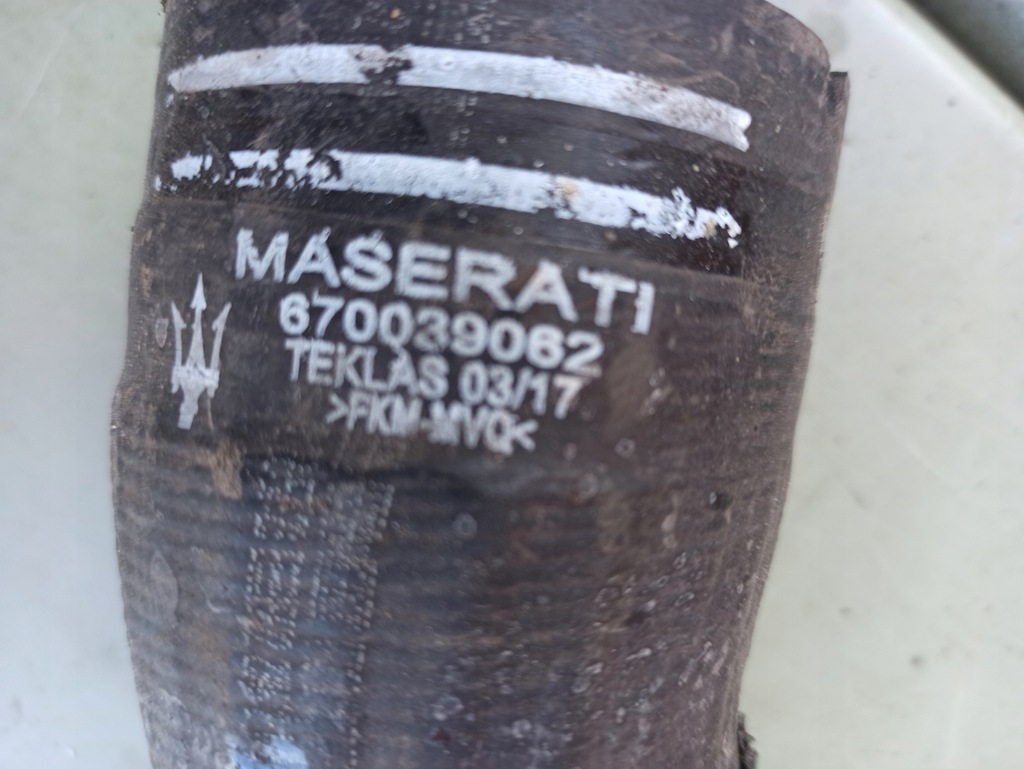 фото №3, Шланг труба интеркулер maserati 670039061 /062