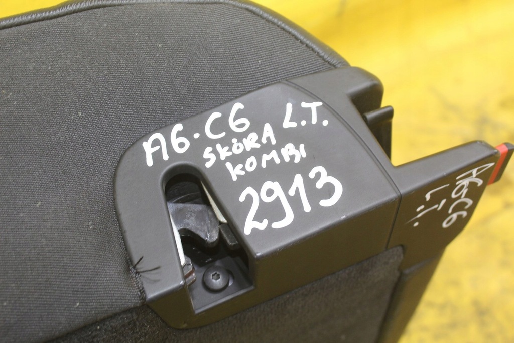 фото №7, Спинка сиденье сиденье левый задняя задний audi a6 c6