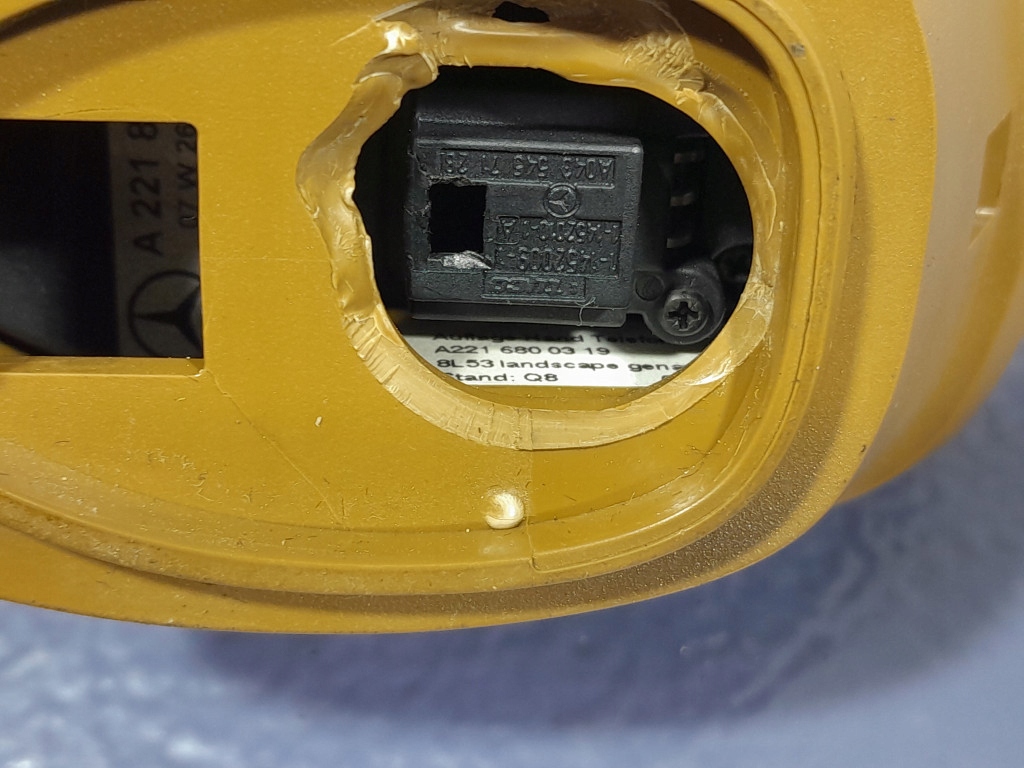 фото №6, Mercedes s w221 захист klawiatury телефону a2216800319