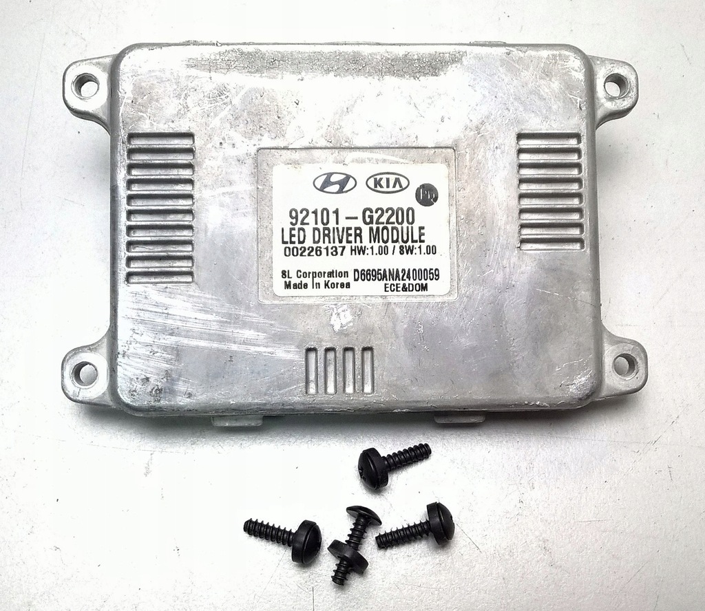 фото №1, Hyundai ioniq lift 2019-2022 перетворювач модуль led оригінальний номер 92101-g2200