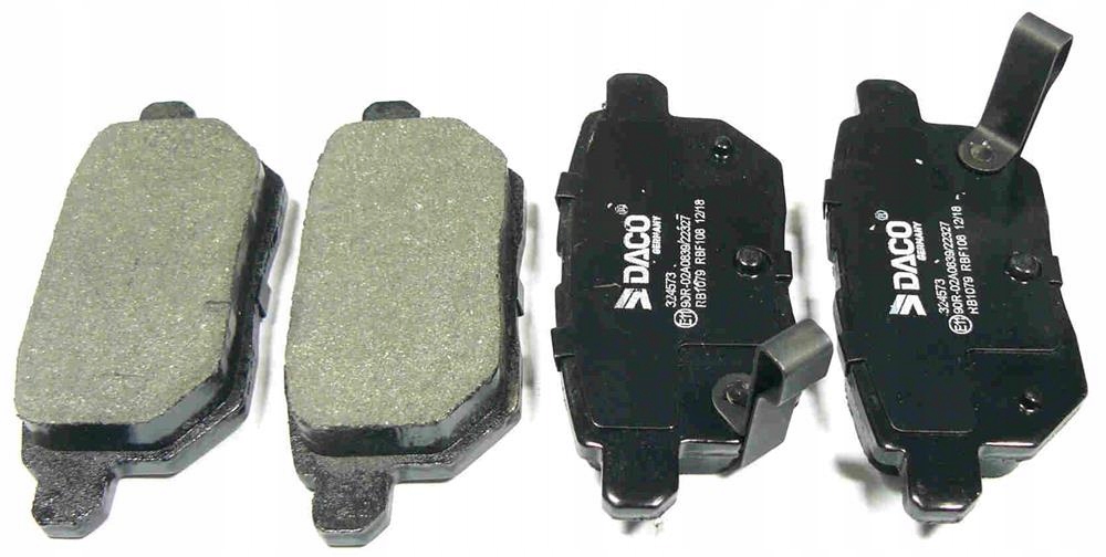 фото №1, Daco 324573 набор тормозных колодок тормозных, тормоза дисковые