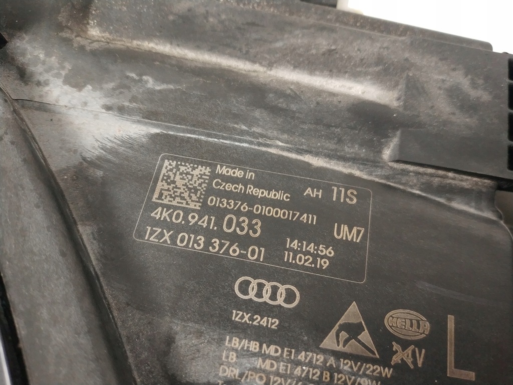 фото №10, Audi a6 c8 лампи full led перед передні комплект