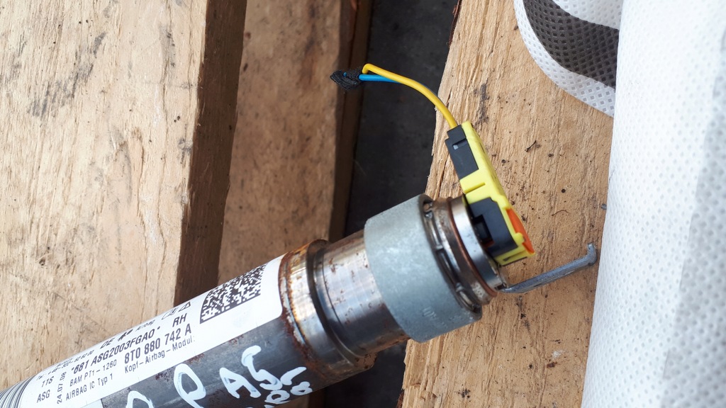 фото №8, A5 8t s5 шторка безопасности подушка безопасности правая coupe 8t0880742a