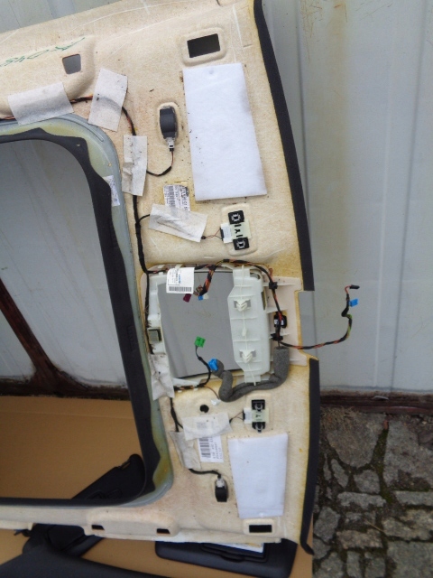 фото №10, Чорний стеля комплект лампа стійки w176 amg панорама