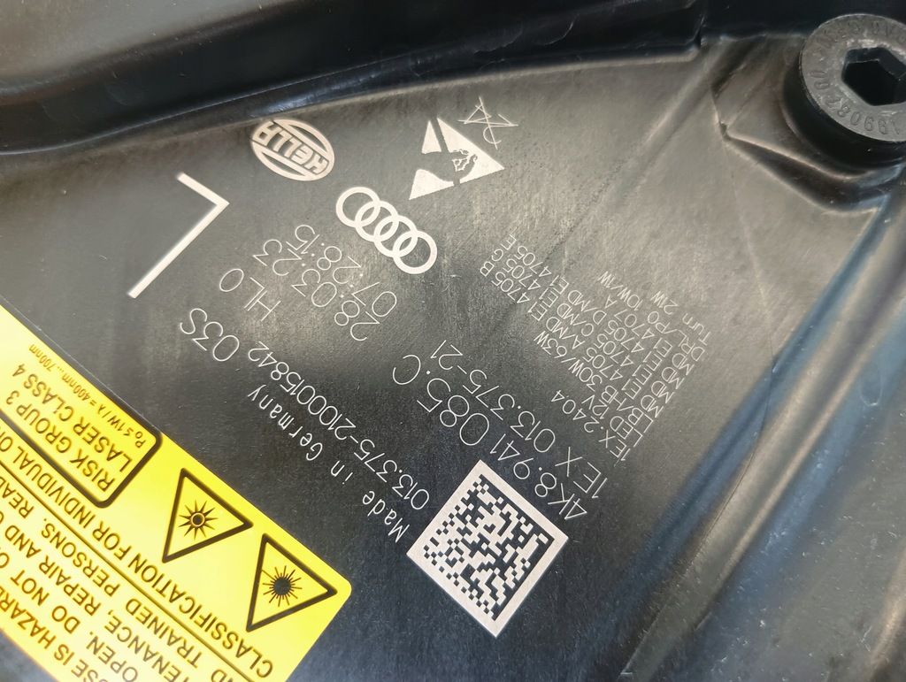 фото №10, Лампа ліва audi rs7 rs6 laser full led 4k8941085c