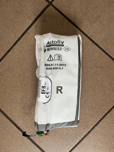 фото №1, Подушка сиденье правая подушка безопасности renault megane iv 985l06213r