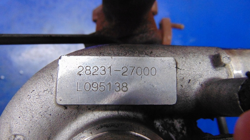 фото №5, Турбонагнетатель trajet santa fe sportage 2.0crdi