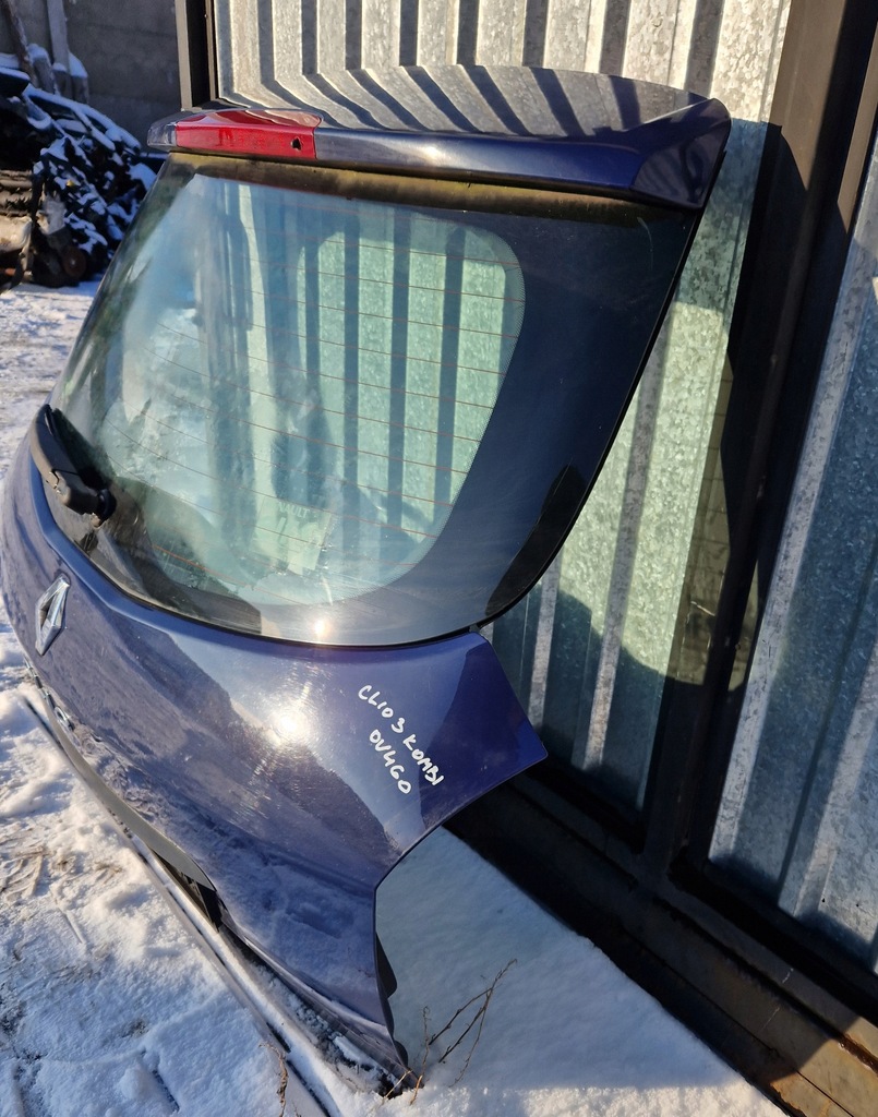 фото №4, Крышка багажника багажника clio iii kombi ov460