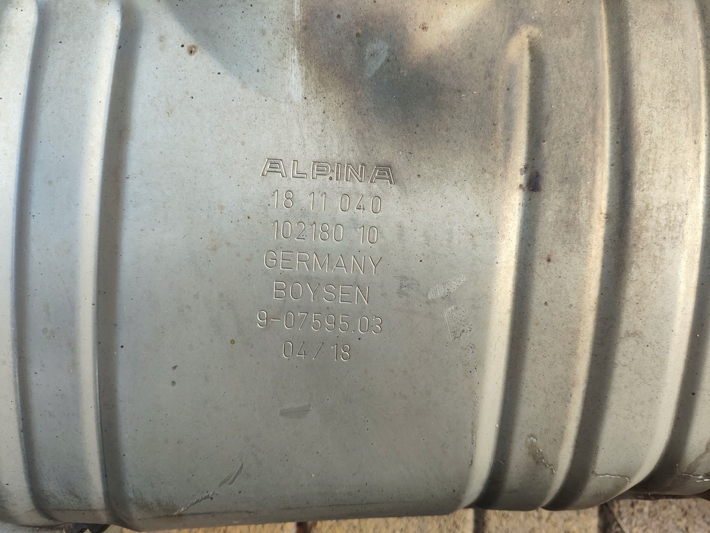 фото №5, Bmw 5 g30 alpina выхлоп гаситель