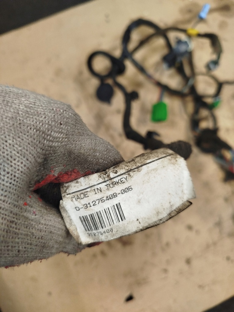 фото №11, Джгут електропроводка двері лівий перед volvo s60 t5 30798030