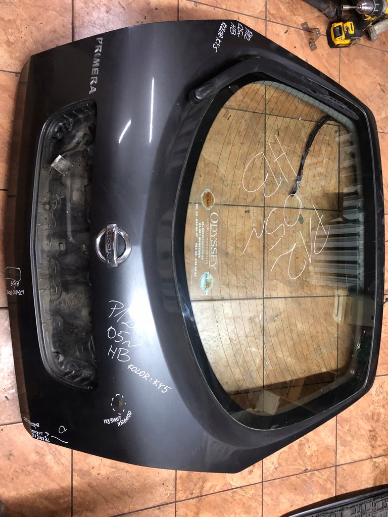 фото №10, Крышка багажника задняя задняя багажника nissan primera p12 kombi