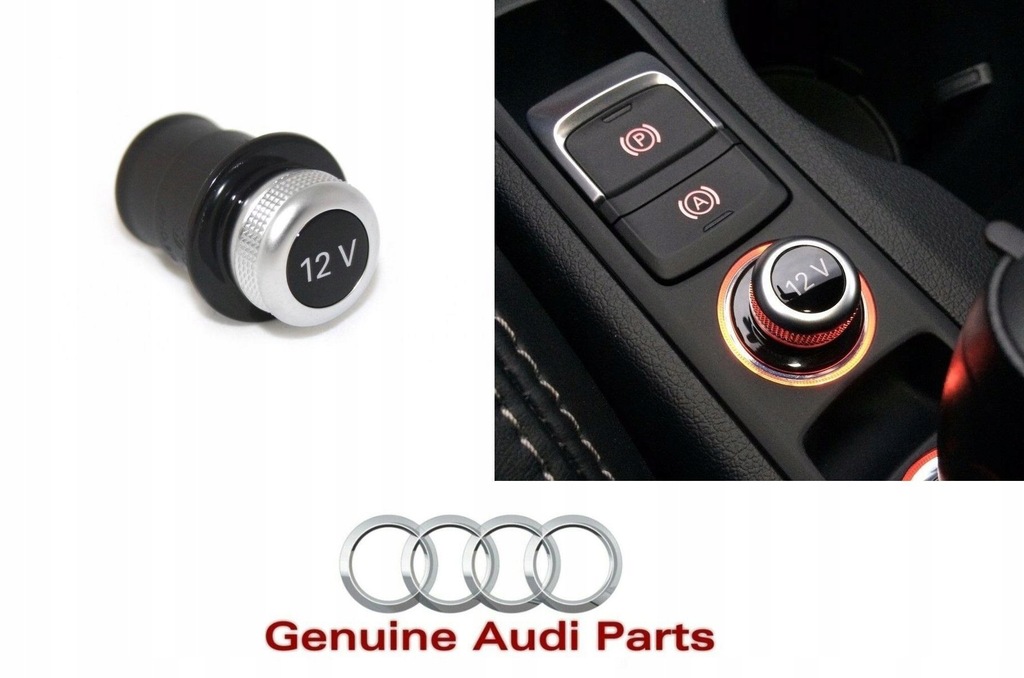 фото №5, Крышка прикуривателя vag audi a3 a4 a6 a7 a8 q3 q7 оригинальный 4h0919311