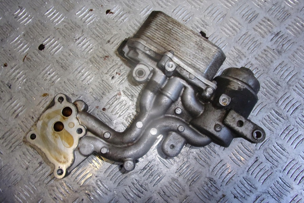 фото №7, Корпус фильтра масла радиатор vectra c fl 2.8 t