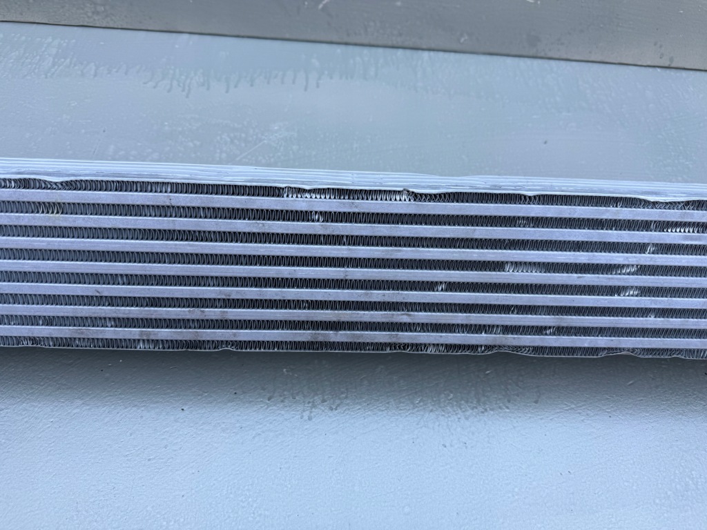 Fiat ducato boxer jumper 3 3 рестайлінг  14r- інтеркулер радіатор 53144431 Оригінал