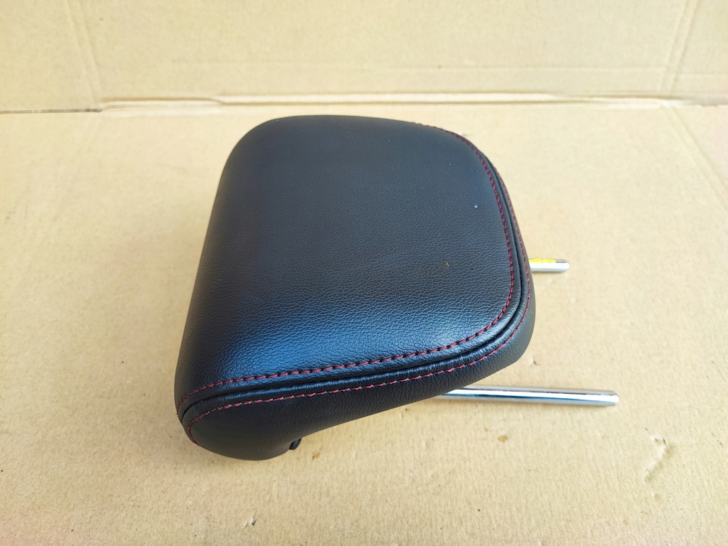 фото №8, Ecosport 2015r подголовник задняя сиденье кожа левый правый средний czerwona нитка