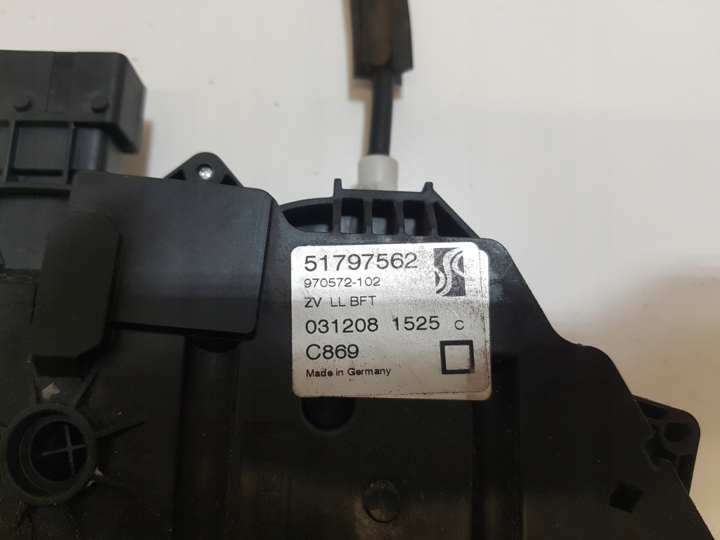 фото №4, Замок двері правий перед fiat grande punto 51797562
