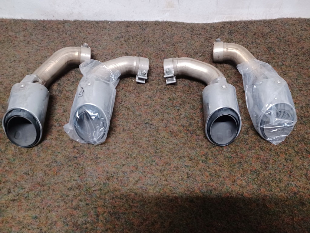 фото №1, Porsche cayenne 9y выхлоп насадки