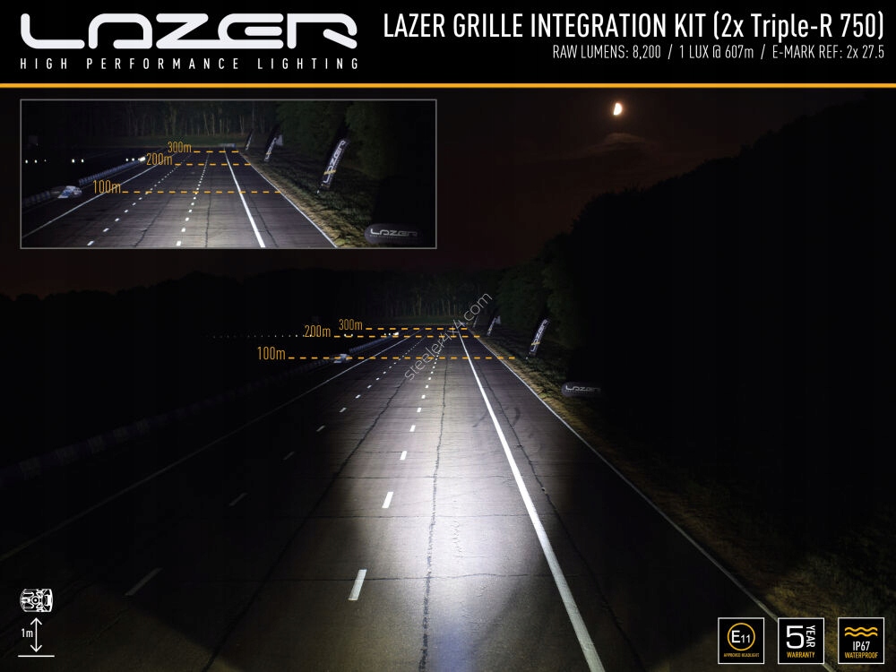 фото №6, Набор лампа lazer triple-r 750 gen2 стандарт toyota hilux 2015+ освещение