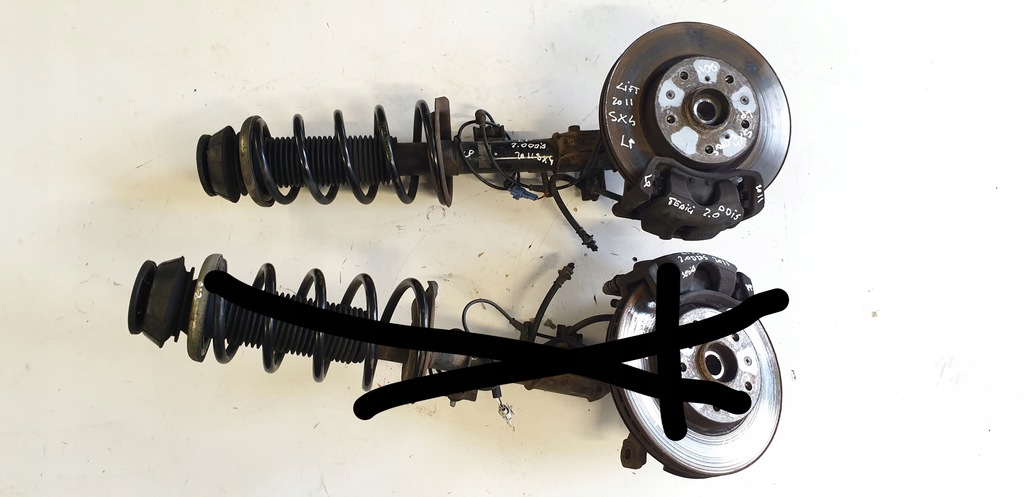 фото №6, Macperson поворотный кулак sedici suzuki sx4 09- 2.0 ddis