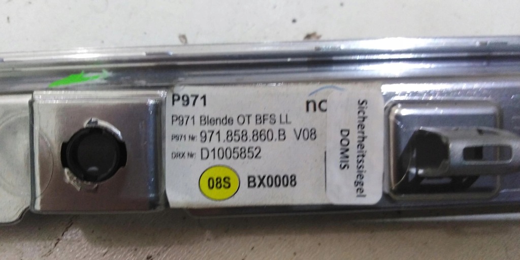 фото №10, Porsche panamera 971 молдинг декоративная панели консоли 971858860b