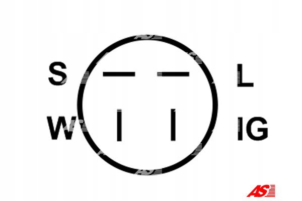 фото №3, Регулятор напряжения генератора opel isuzu задняя hitachi as-pl