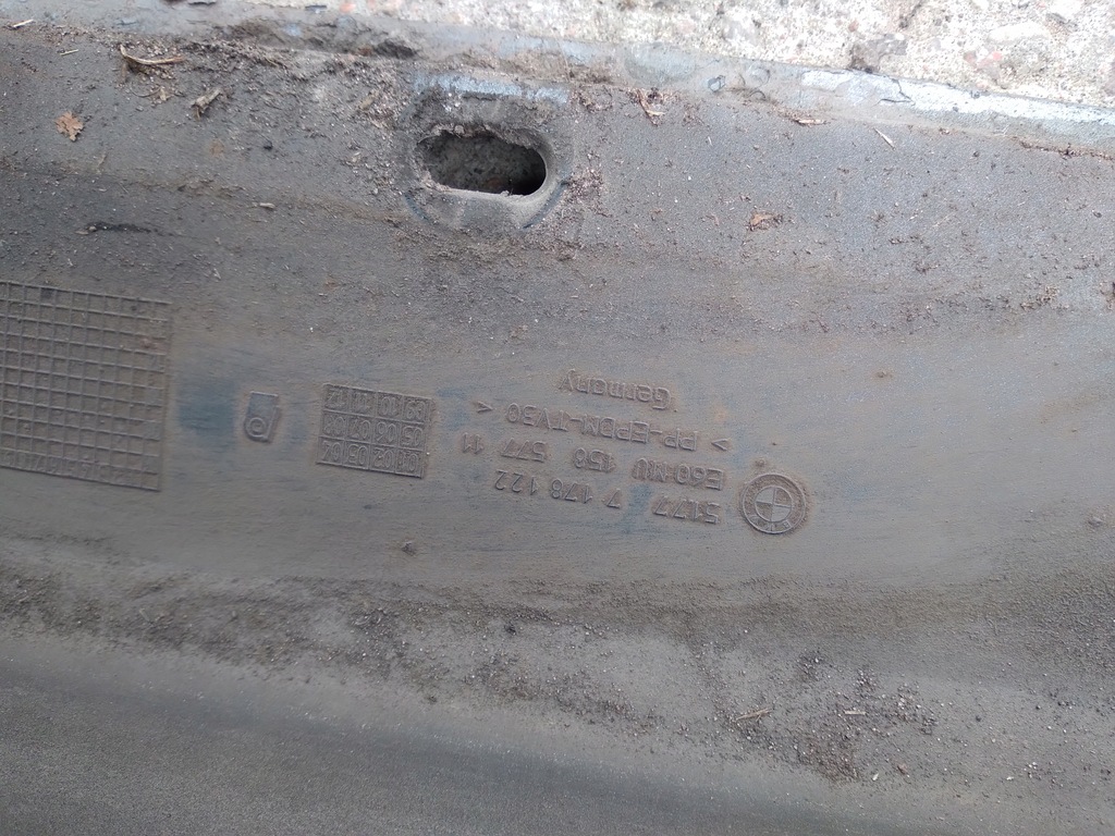 фото №5, Bmw e60 polift молдинг порог накладка zew правая