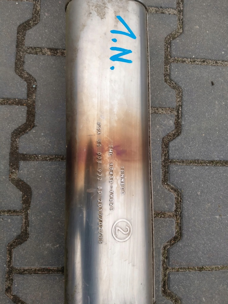 фото №3, Citroen c1 ii гасник труба 1.0 vti psa00893380