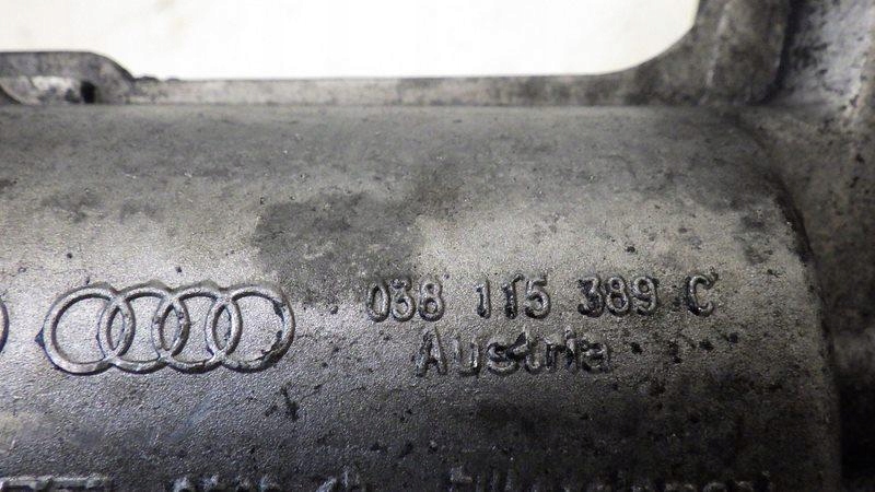 Корпус фильтра масла радиатор skoda superb i 1.9 tdi 038115389c Недорого