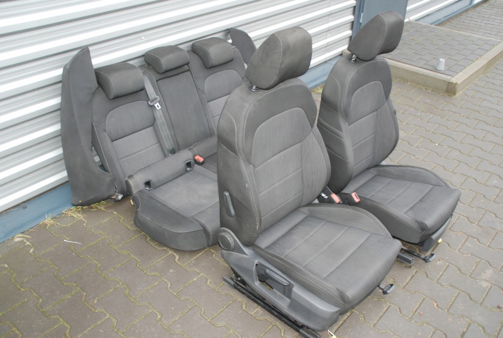 фото №1, Skoda superb iii сидіння l / p заднє сидіння задня